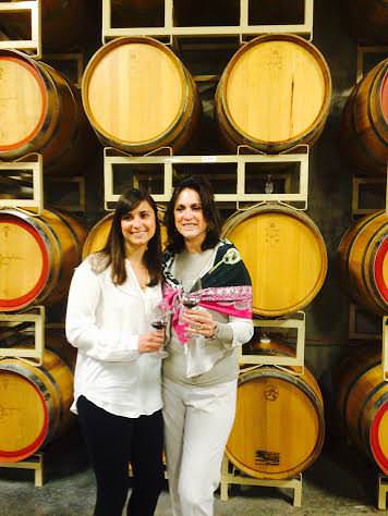 Picture at wine Barrels - Mile High Wine Tours