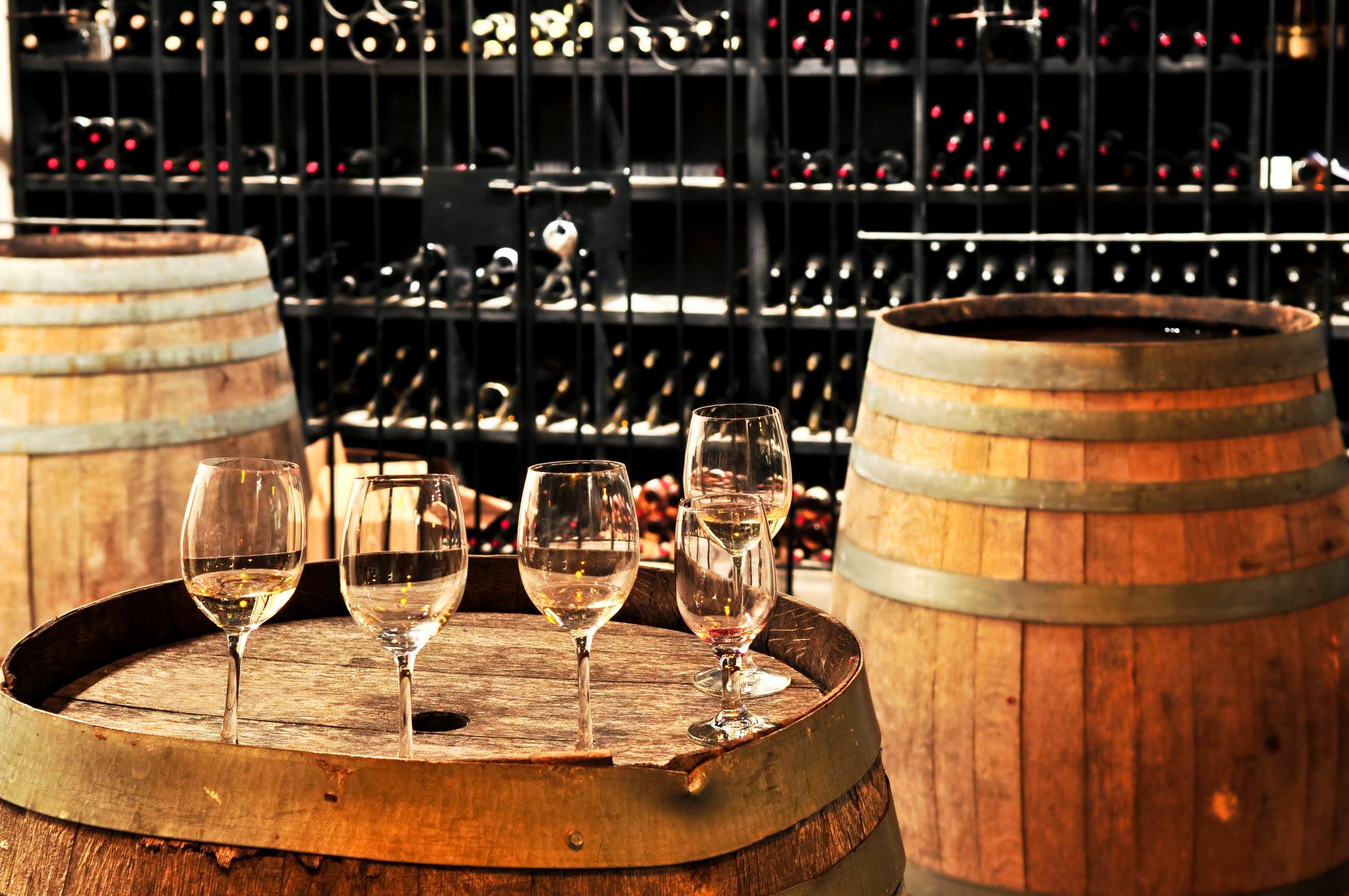 Wine Glass and Wine Barrel - Mile High Wine Tours