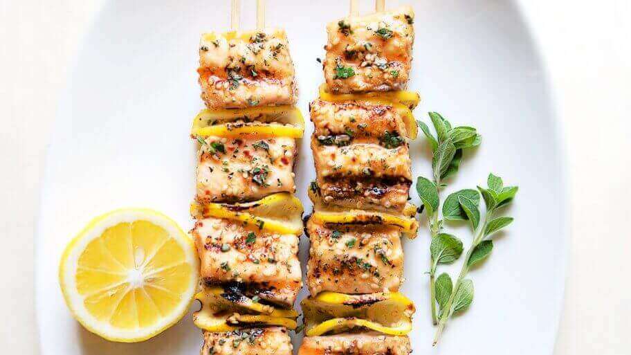 Spiced Salmon Kebabs - Mile High Wine Tours
