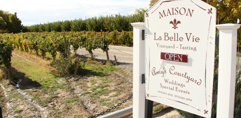 Colorado wineries Maison Belle Vie - Mile High Wine Tours