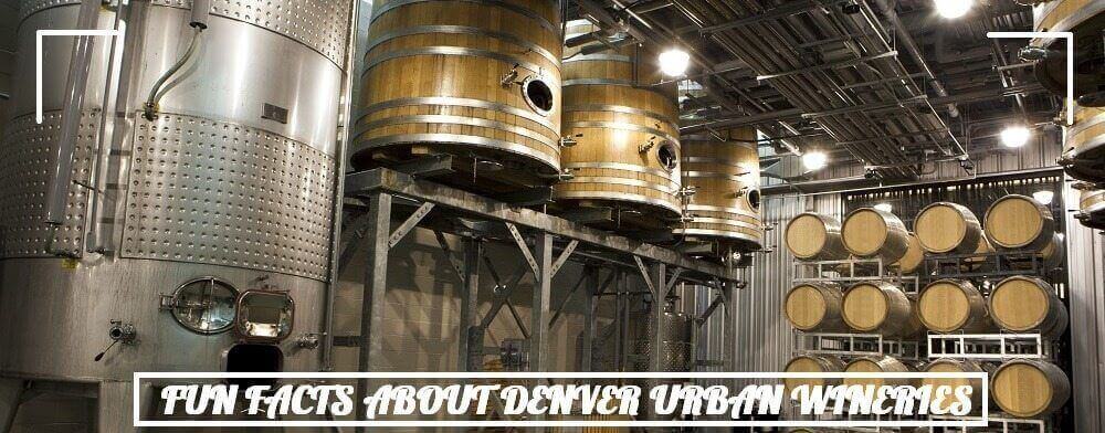 Modern winery in Denver colorado. Fun facts photo of Denver urban wineries.