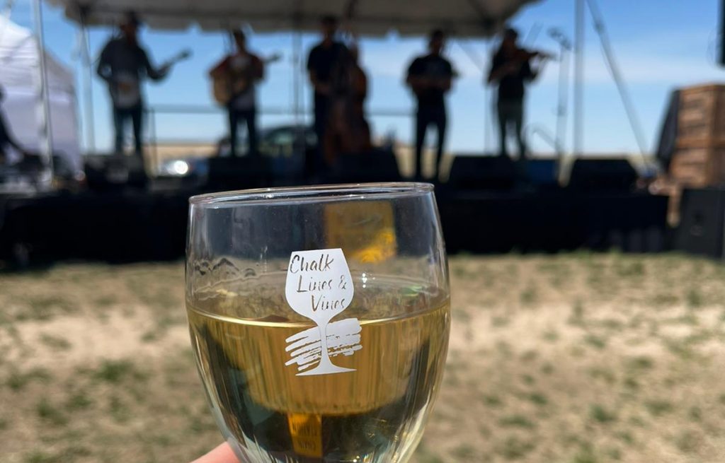 Colorado Wine Festival Chalk Lines and Vines